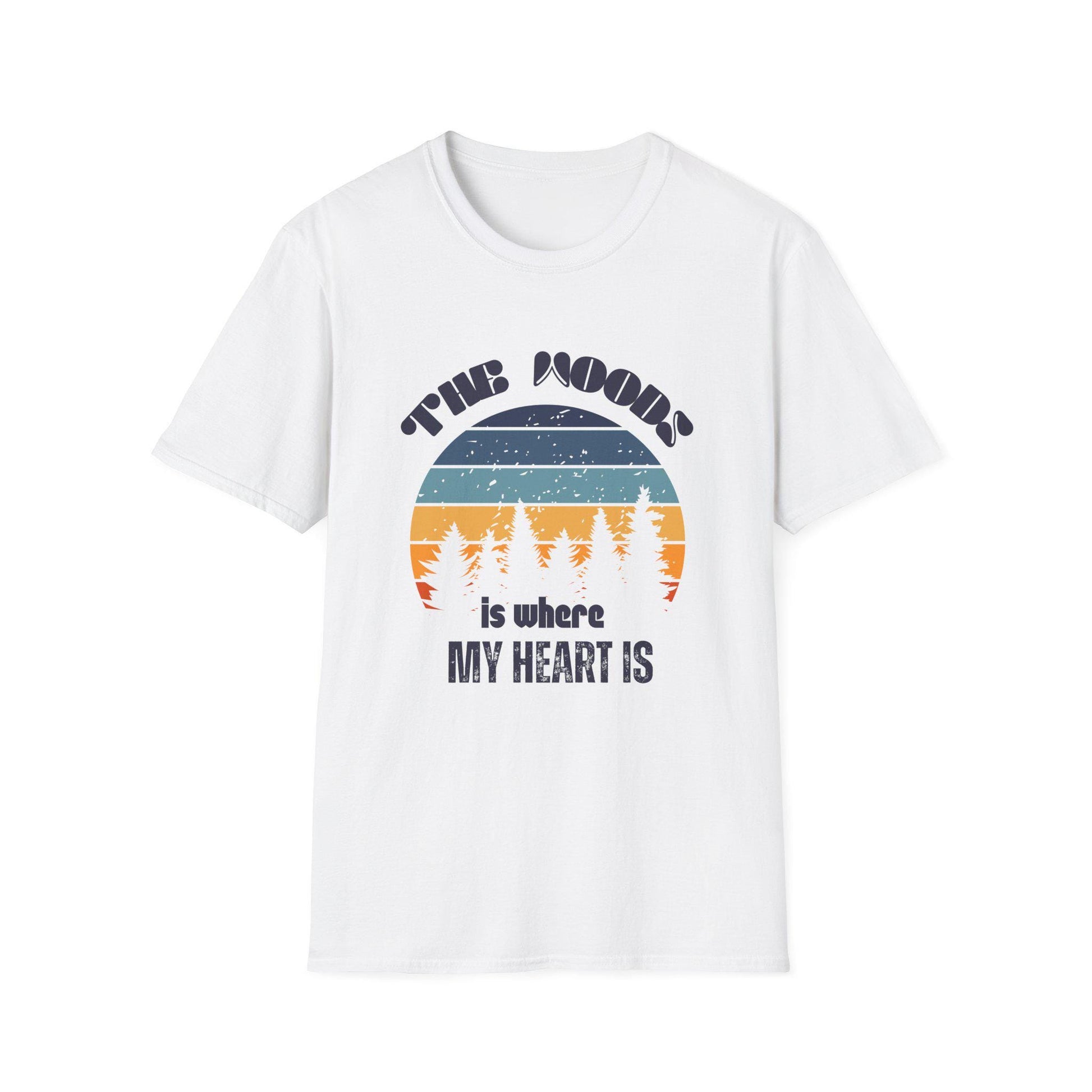 The Moon T-Shirt | Nature Lover Gift, Eco-Friendly Tee, Starry Night Shirt, Adventure Outfit, Camping Gear