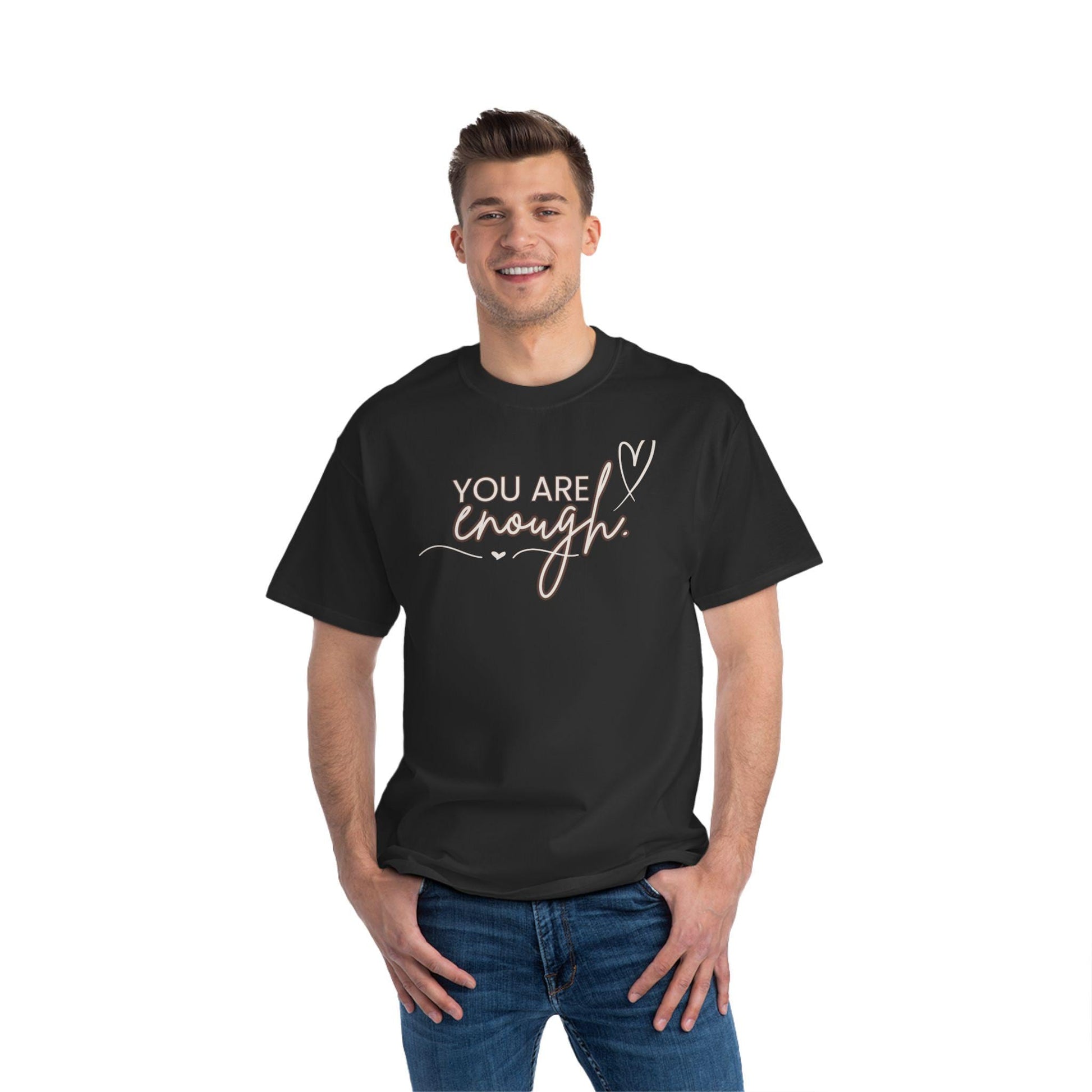 Empowerment Message Tee - Short-Sleeve Oversized T-Shirt, Inspirational Gift, Motivational Apparel, Affirmation Shirt, Self-Love Wear
