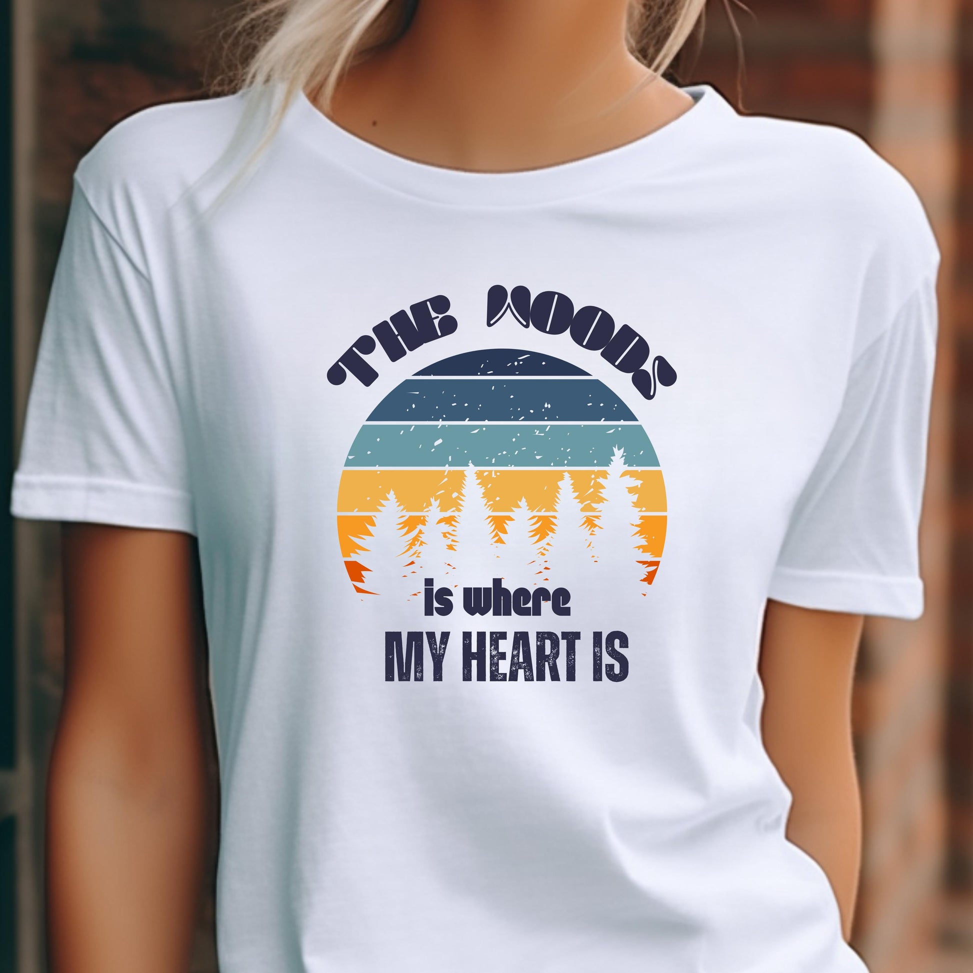 The Moon T-Shirt | Nature Lover Gift, Eco-Friendly Tee, Starry Night Shirt, Adventure Outfit, Camping Gear